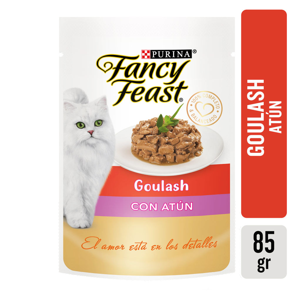 Alimento Fancy Feast Goulash Atún 85gr