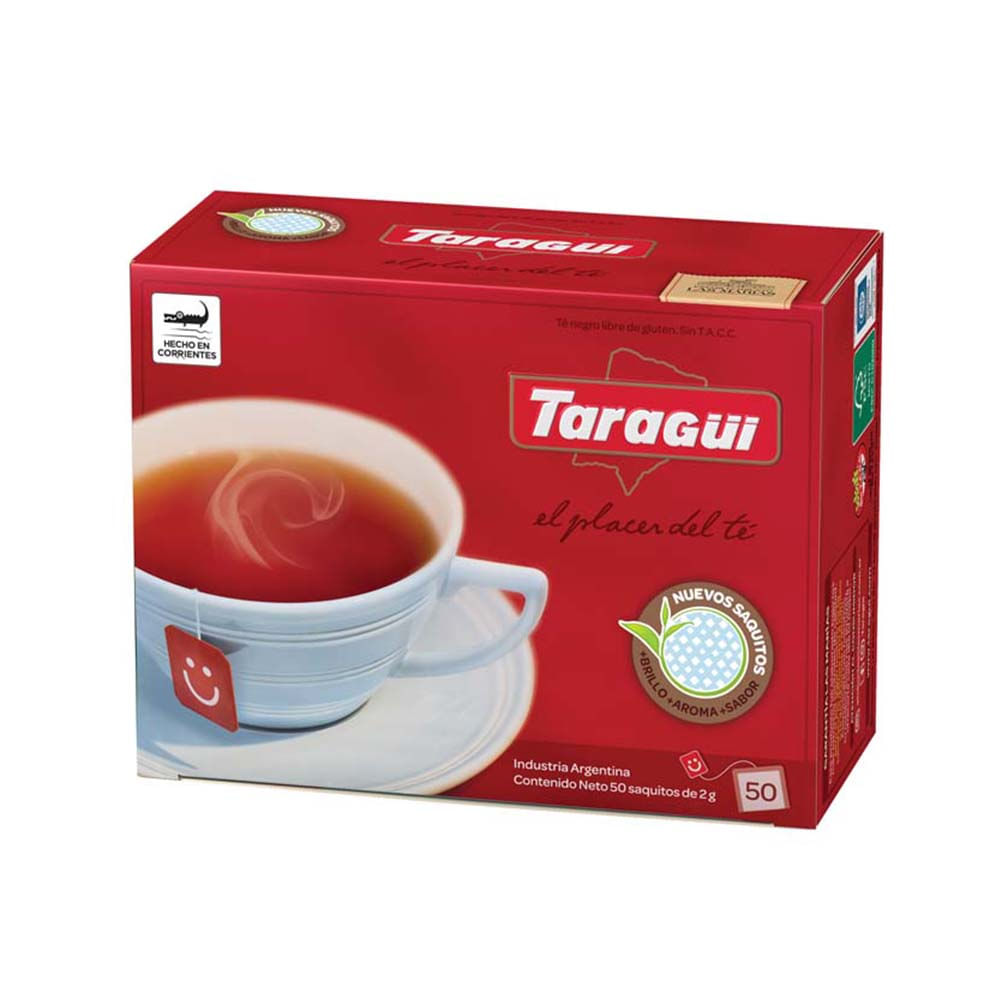 Té Negro 100 Grs x 50 Un Taragui