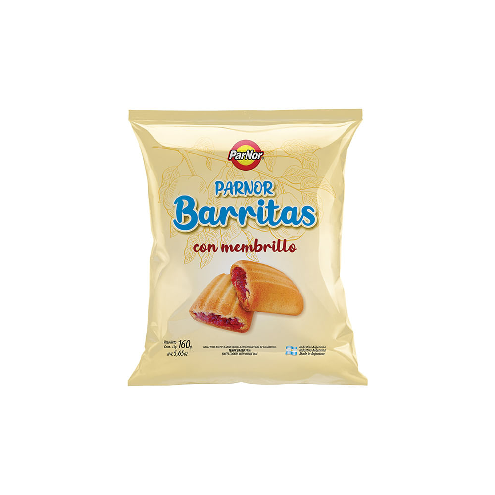 Galletas Sabor Membrillo 160 Grs Parnor
