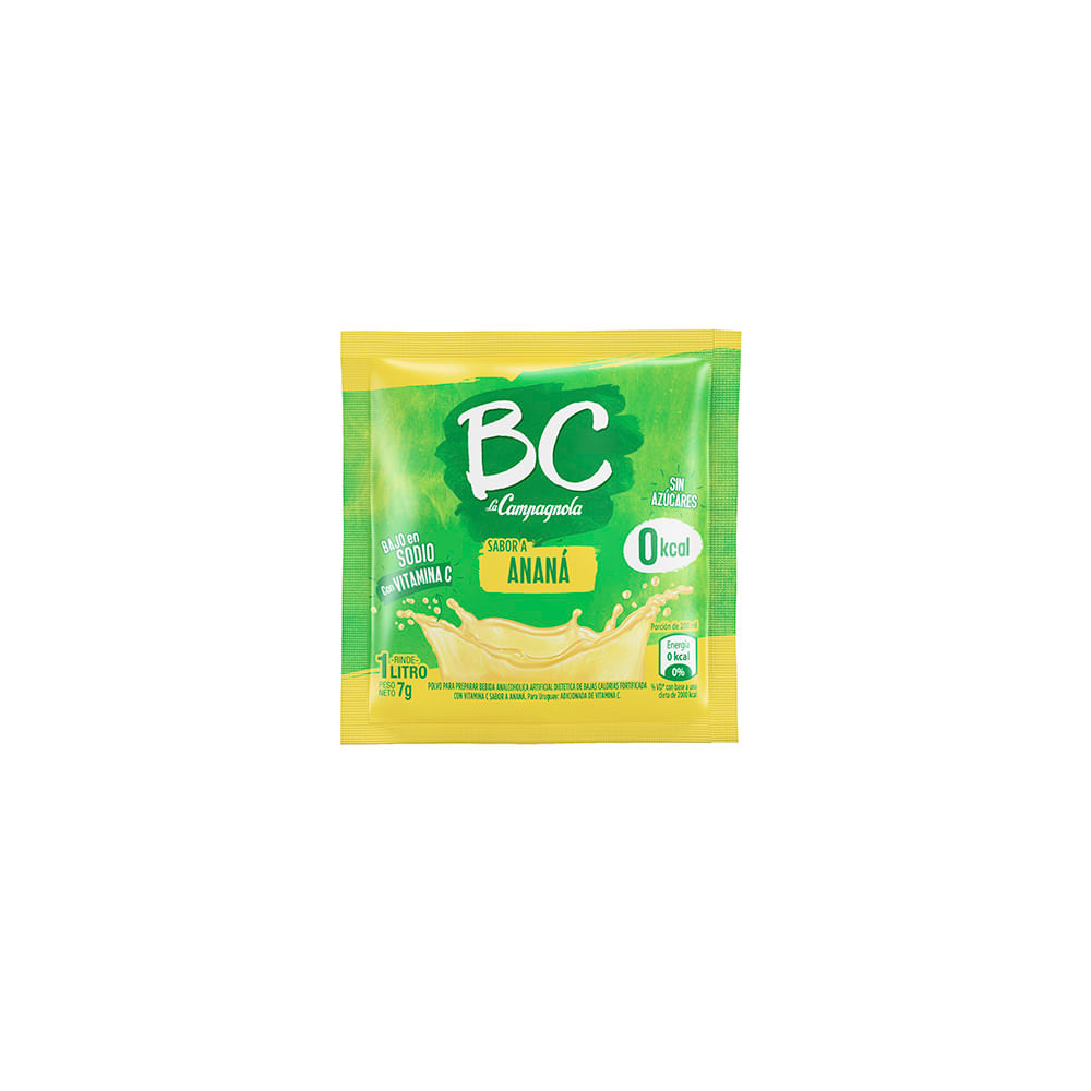 Jugo En Polvo De Anana 7 Gr Bc