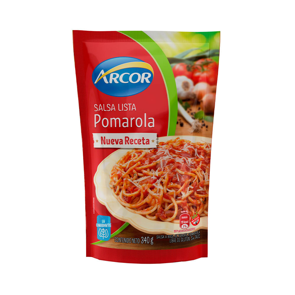 Salsa Pomarola 340 Grs Arcor