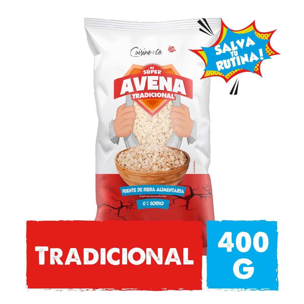 Avena Tradicional 400 Grs Cuisine & Co