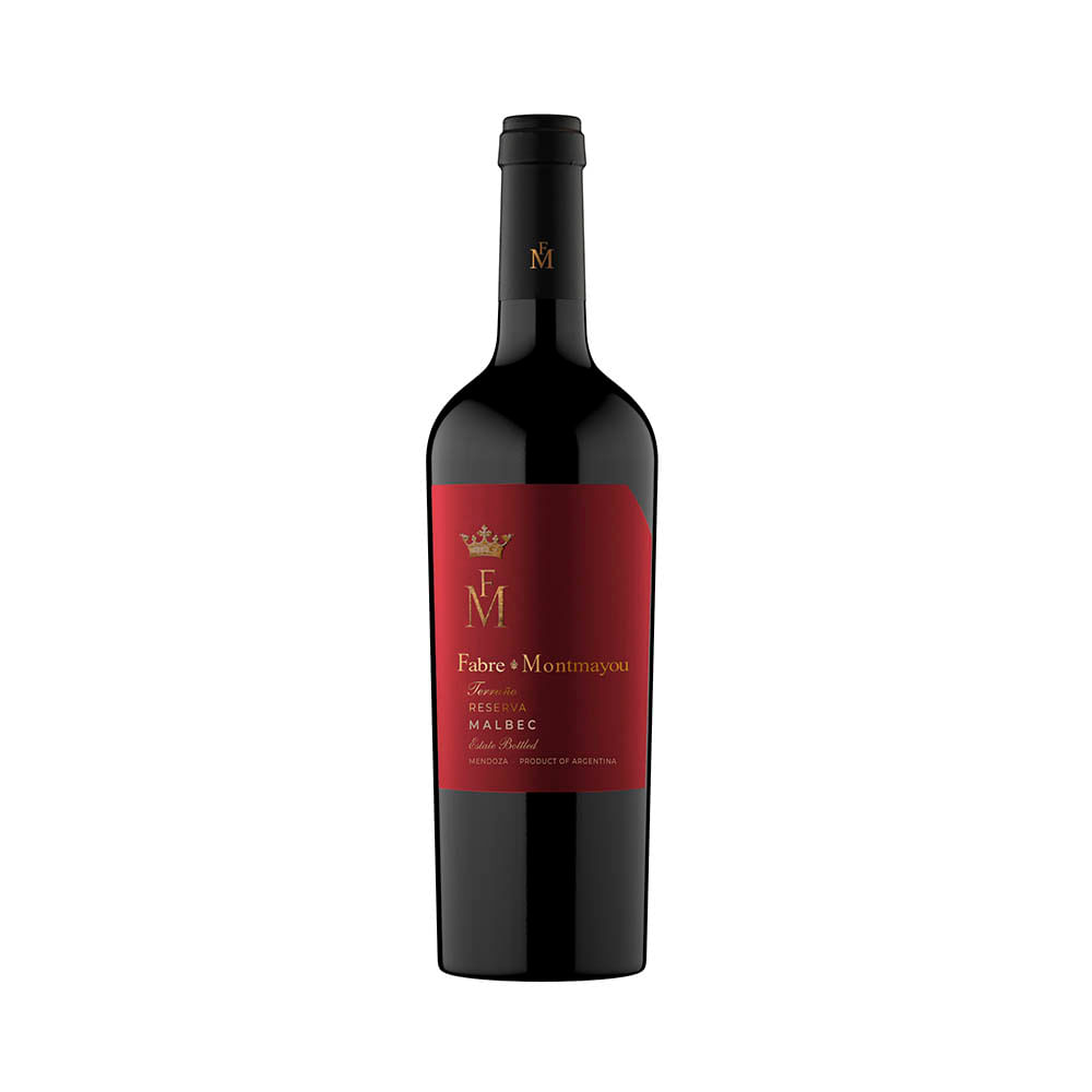 Vino Fabre Terruño Malbec X 750 Cc