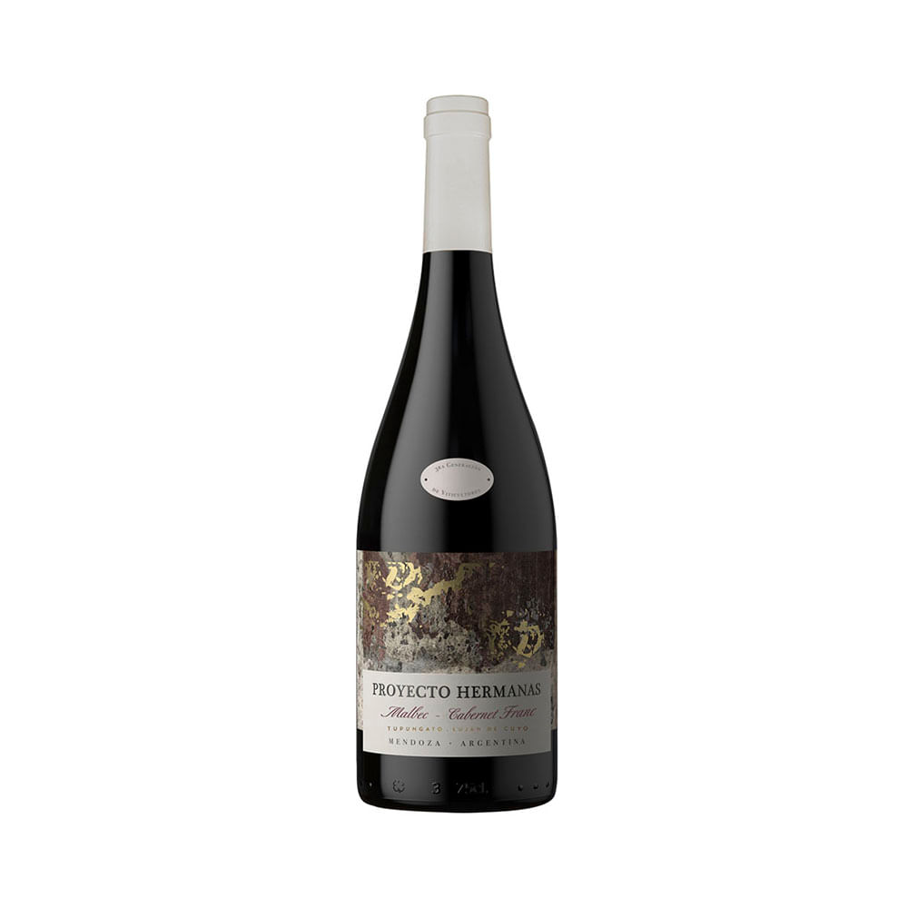 Vino Proyecto Hermanas Malbec-cabernet X 750 Cc
