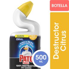 Limpiador-Desinfectante-Para-Inodoro-Pato-Purific-100destructor-De-Sarro-Citrus-500ml-1-876623