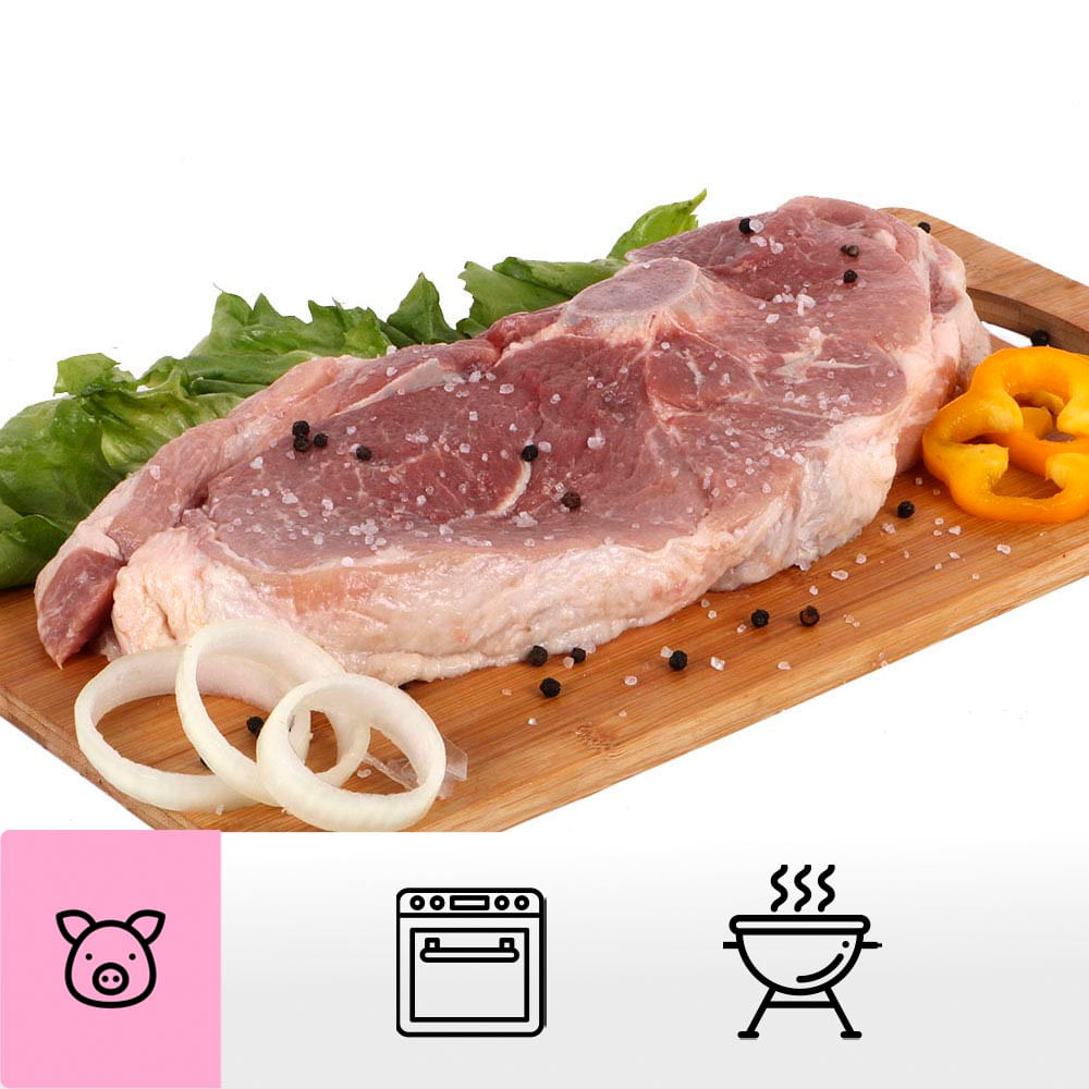 Bife De Paleta De Cerdo Fresco