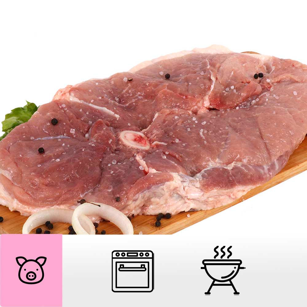 Bife De Jamon De Cerdo Fresco