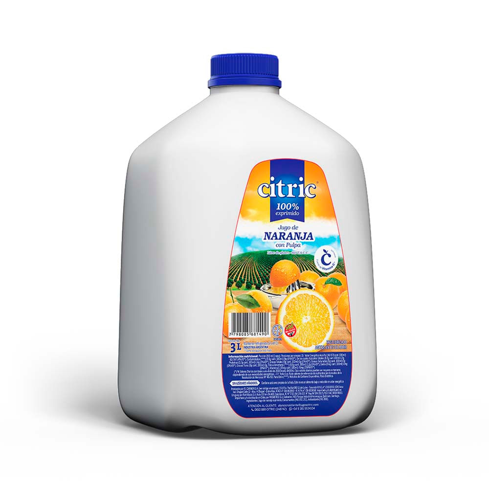 Jugo De Naranja 3 L Citric