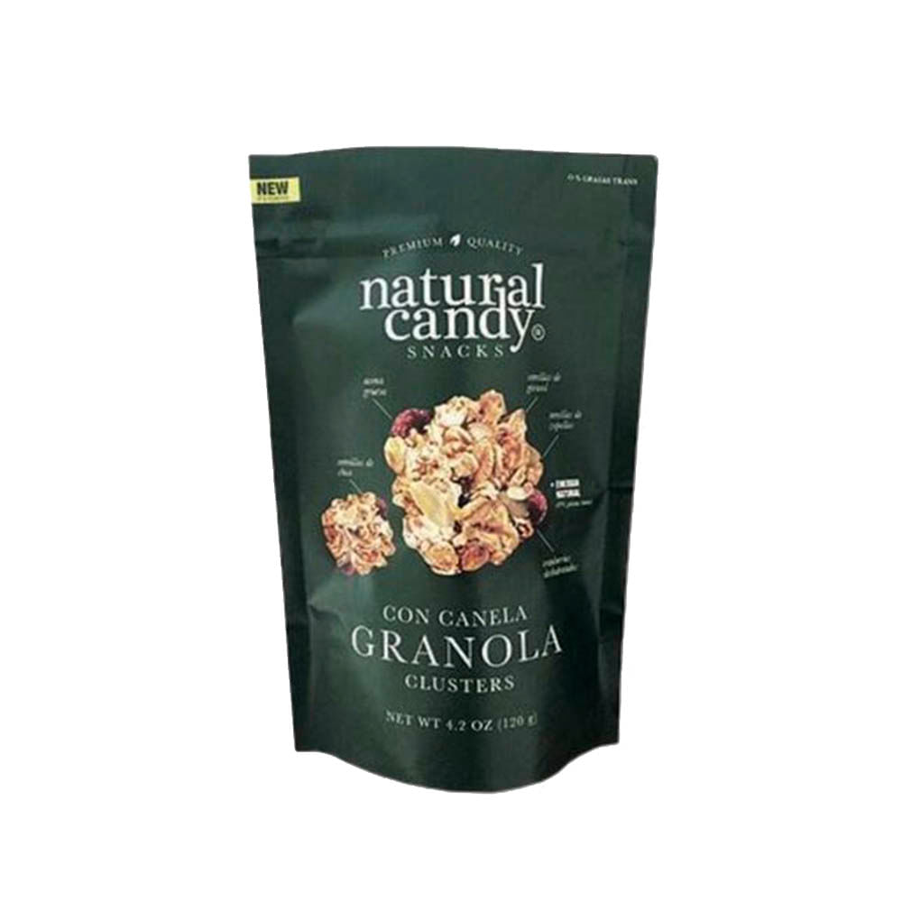Granola Clusters Sabor Canela 120 Grs Natural Candy