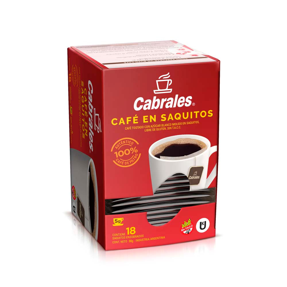 Café Torrado Tostado 90 Grs x 18 Un Cabrales