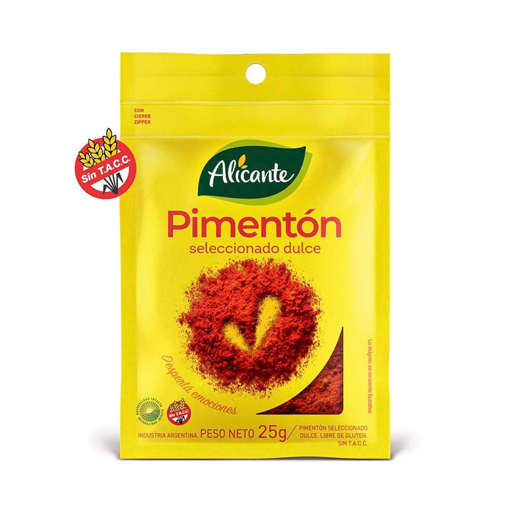 Pimenton Dulce 25 Grs Alicante