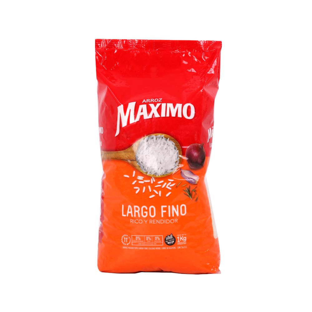 Arroz Largo Fino 1 Kg Maximo