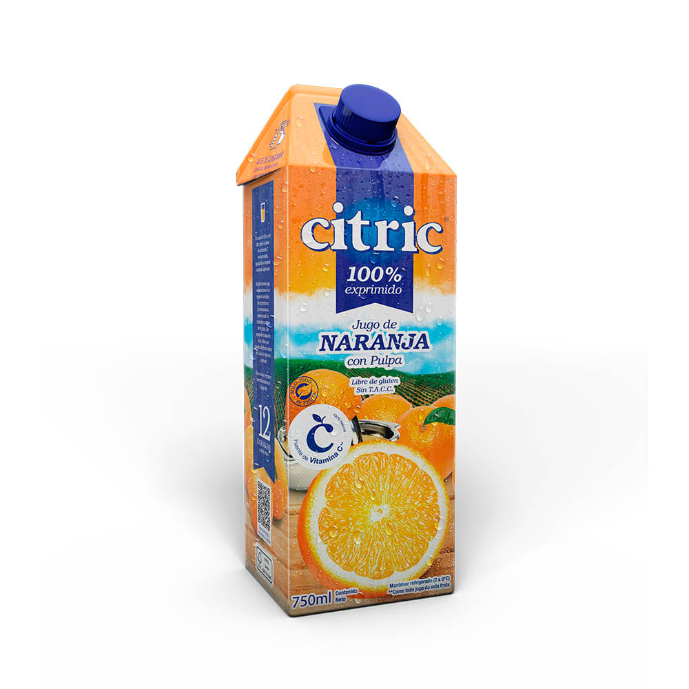Jugo De Naranja 750 Ml Citric
