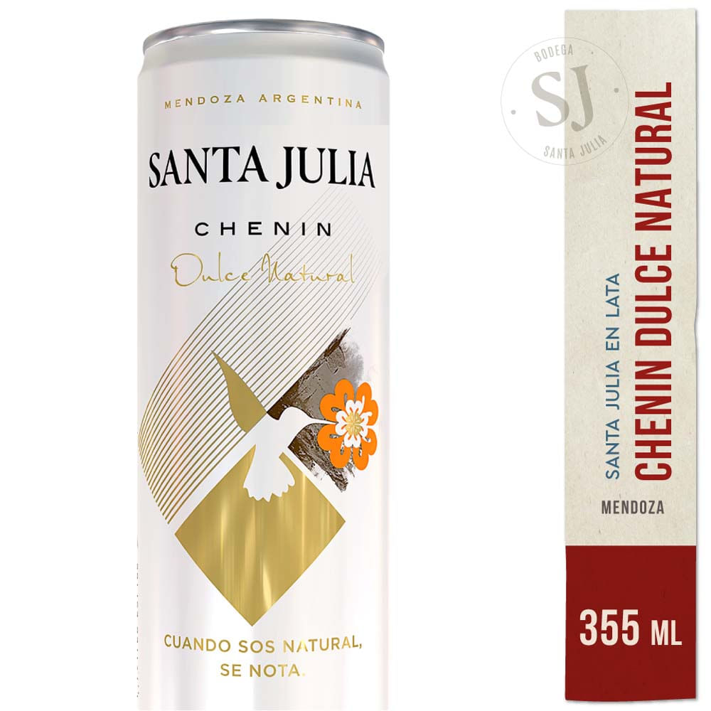 Vino Santa Julia Chenin Dulce Lata 355 Ml