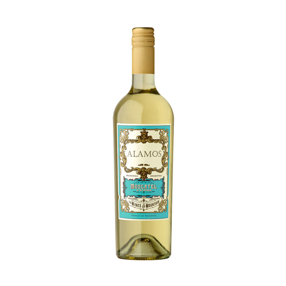 Vino Blanco Alamos Moscatel 750 Cc