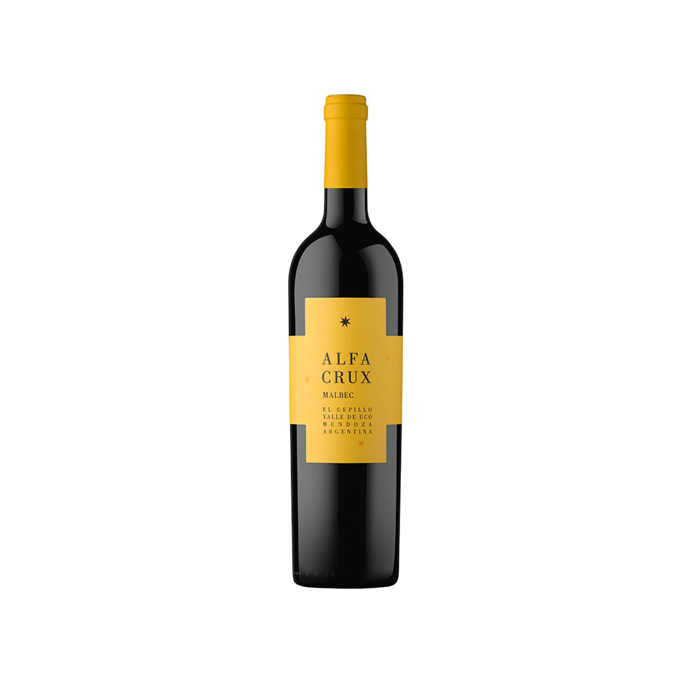 Vino Malbec 750 Ml Alfa Crux