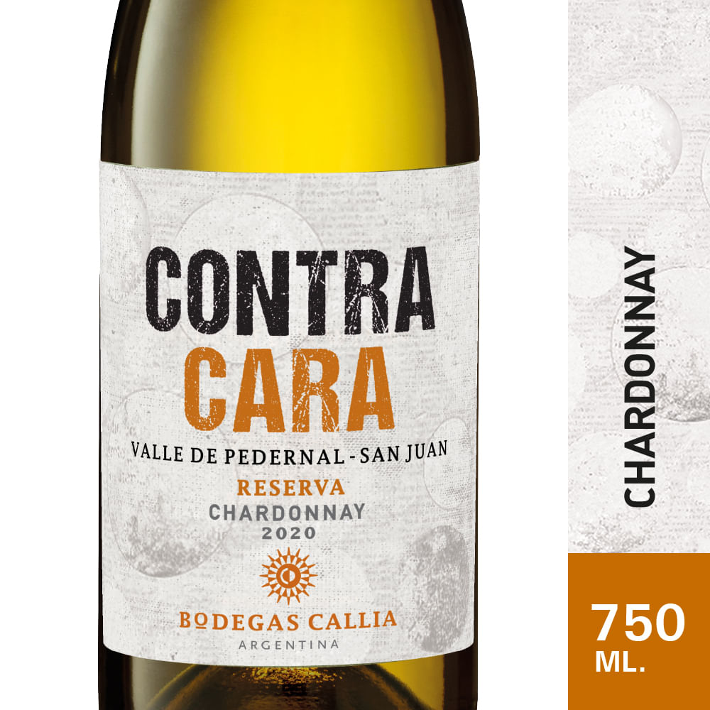 Vino Contracara Chardonnay X 750 Cc