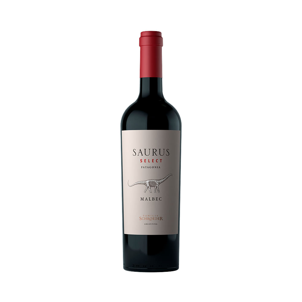 Vino Tinto Saurus Patagonia Selección Malbec 750 Cc