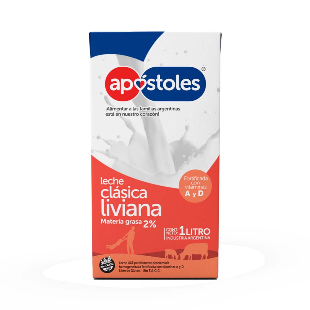 Leche Descremada 1 Lts Apostoles
