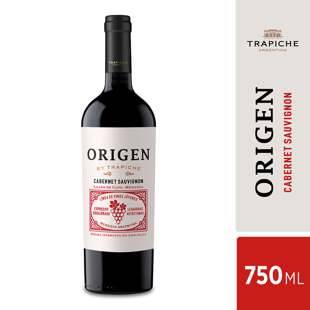 Vino Cabernet Sauvignon 750 Ml Origen