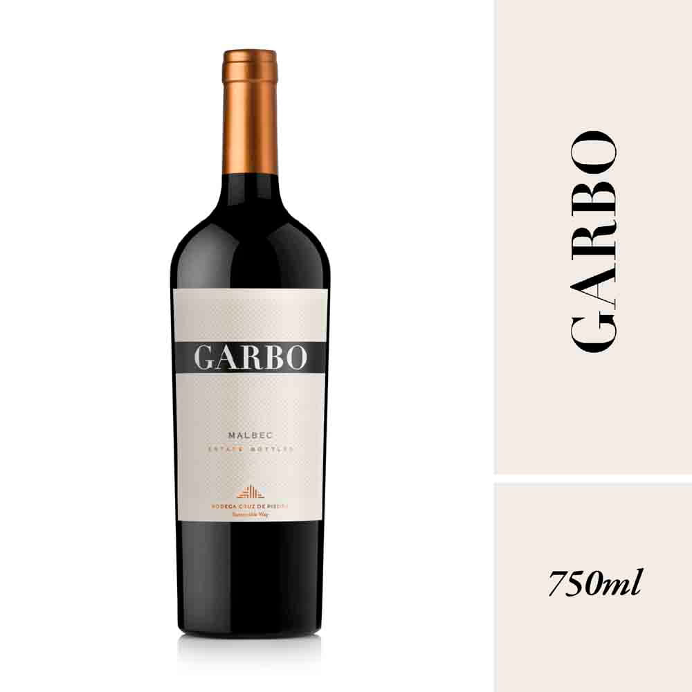 Vino tinto Malbec Garbo 750 ml