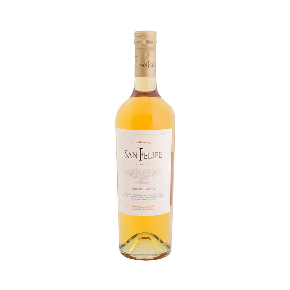 Vino Blanco San Felipe Roble Tardío 750 Cc