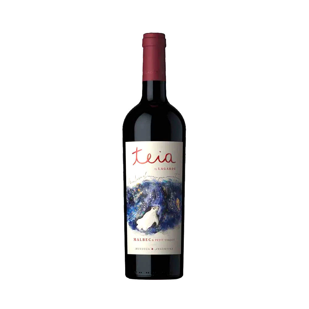 Vino Malbec Petit Verdot 750 Ml Teia