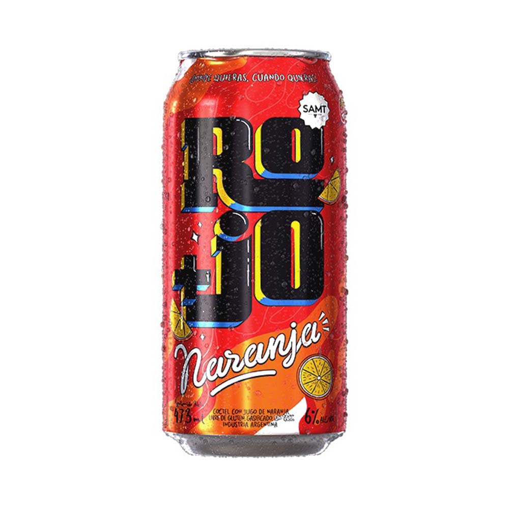 Vino Samt Rojo Naranja Lata 473cc