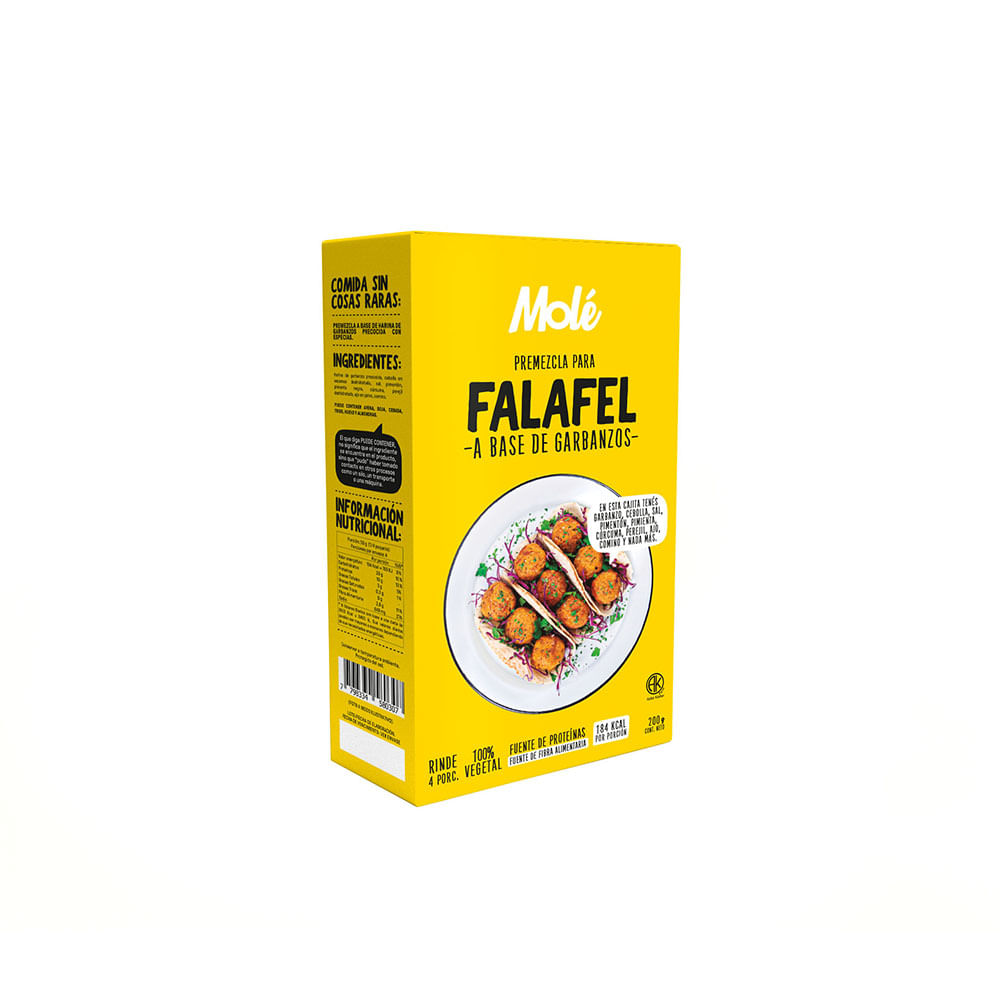 Premezcla Falafel de Garbanzos 200 Grs Molé