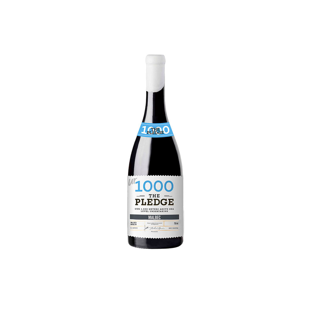 Vino Malbec 750 Ml The Pledge