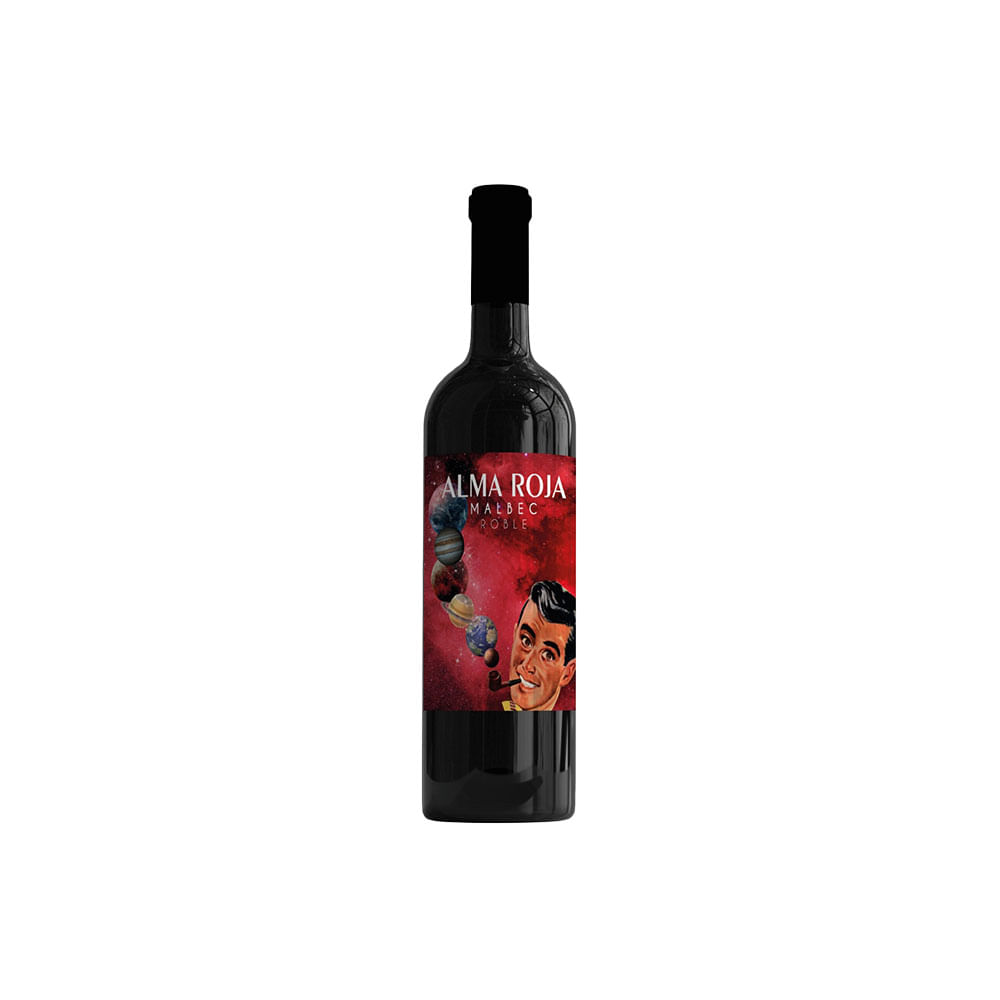 Vino Alma Roja Malbec 750cc