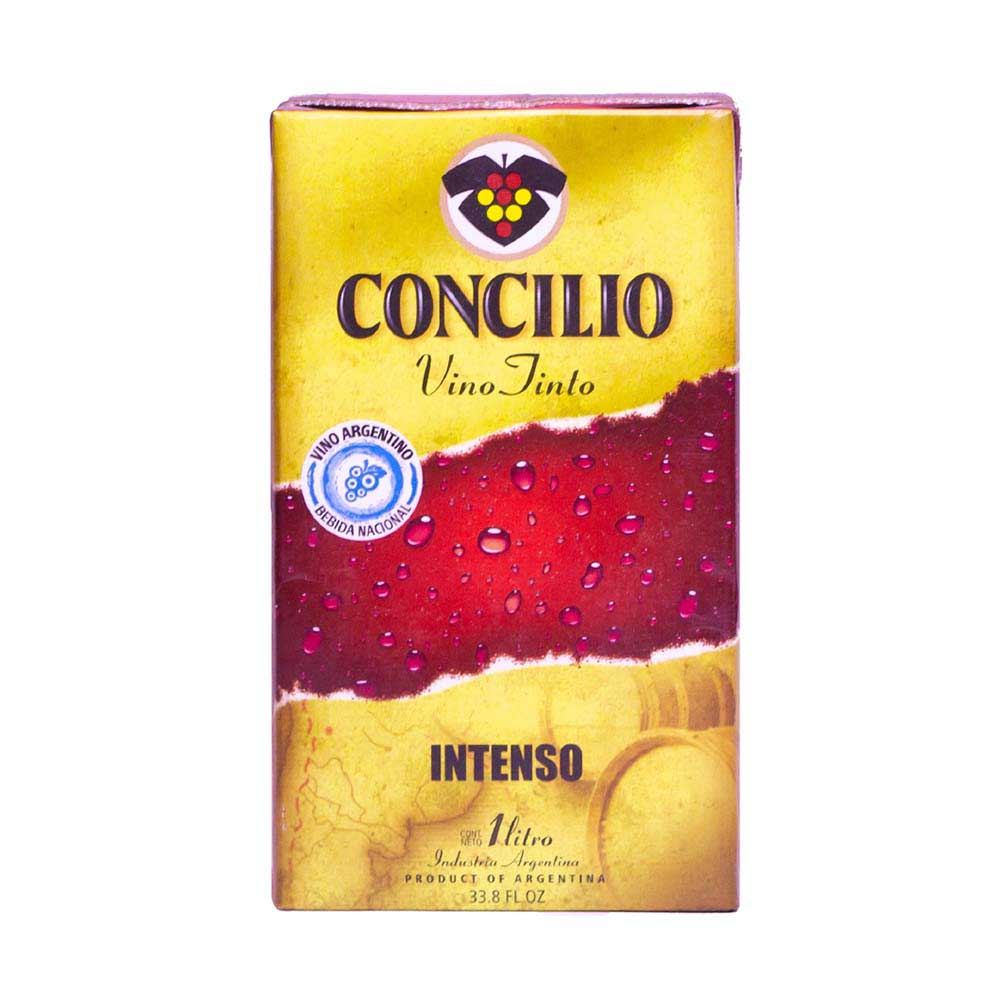 Vino tinto Concilio brick 1 lt