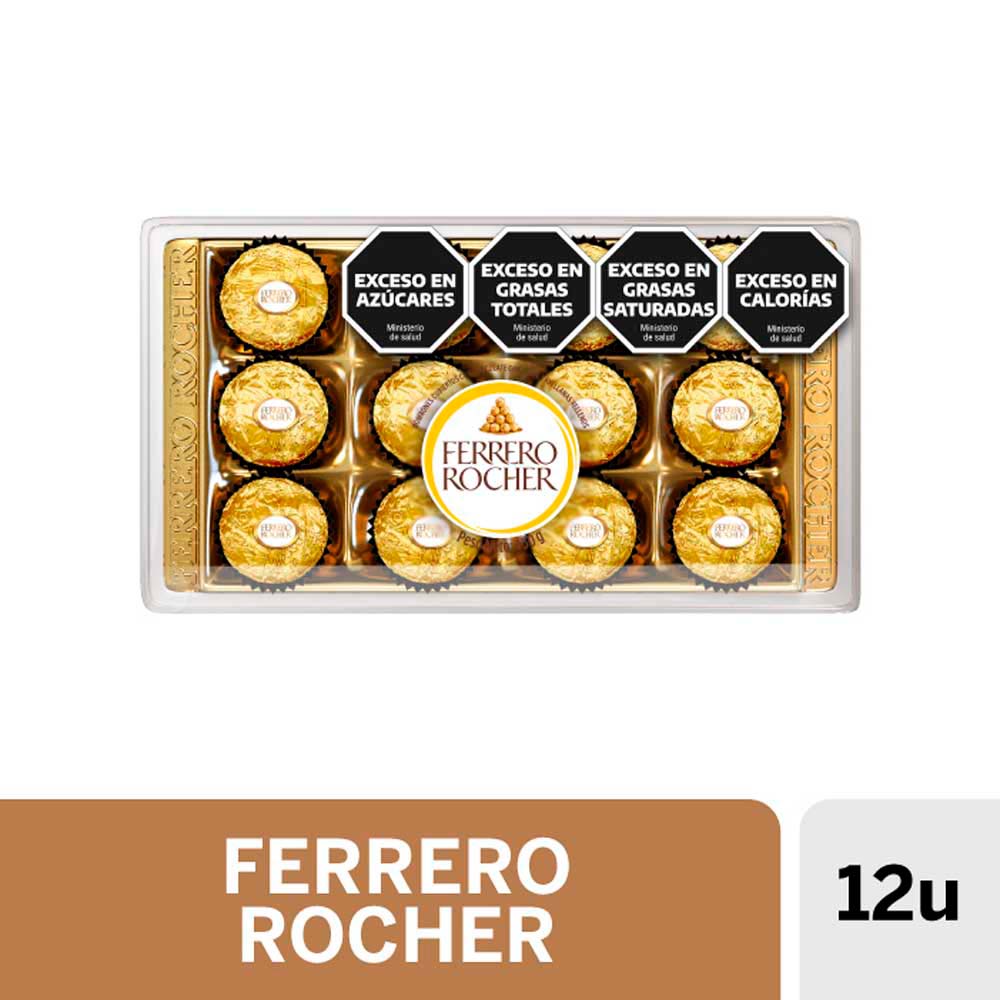 Bombones x 12 Un Ferrero Rocher