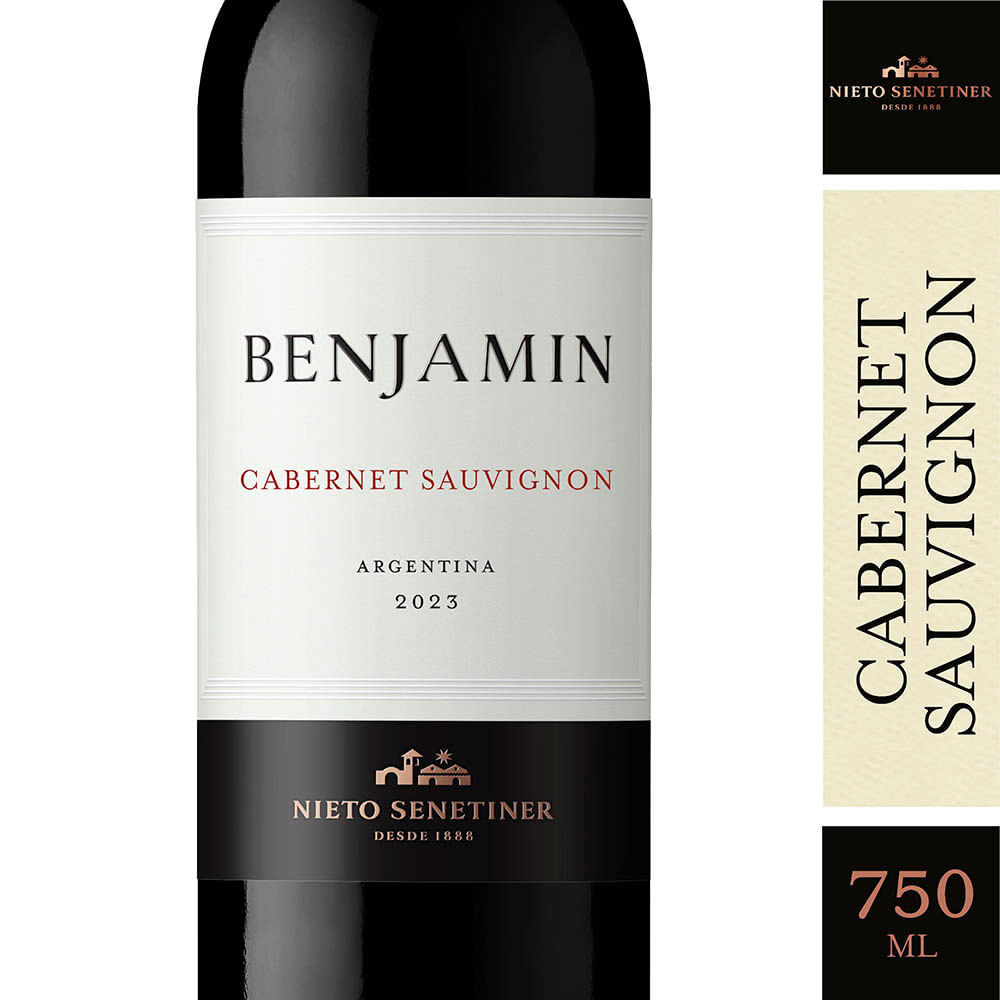 Vino Cabernet Sauvignon 750 Ml Benjamin