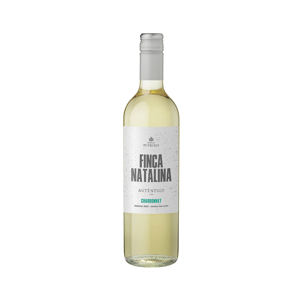 Vino Chardonnay 750 Cc Finca Natalina