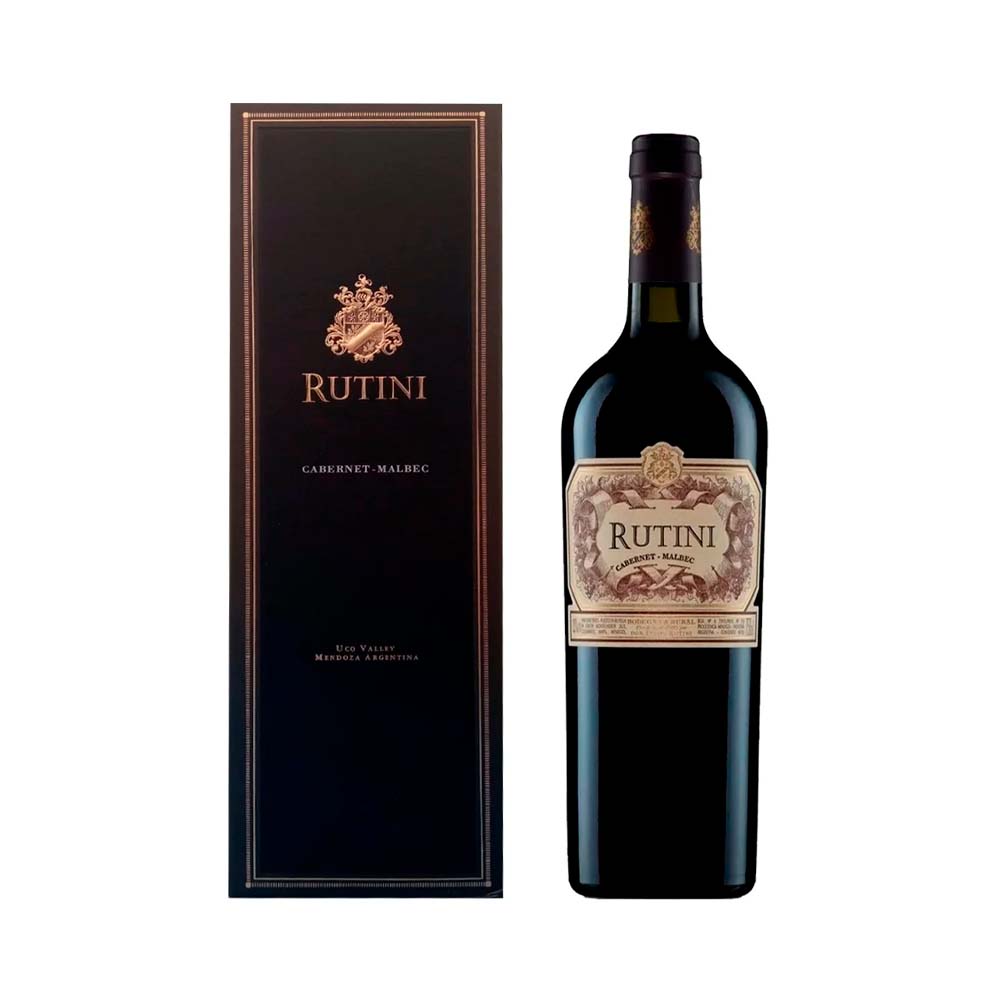 Estuche Madera Con 6 Vinos Rutini