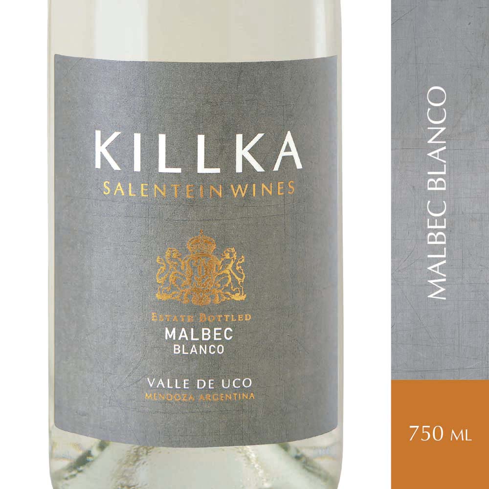 Vino Malbec Blanco 750 Cc Killka