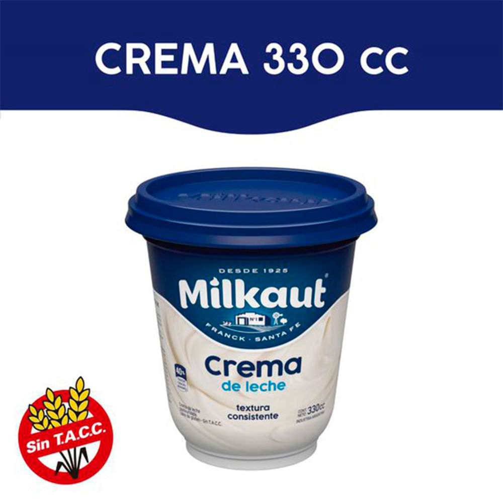 Crema de Leche 330 Cc Milkaut