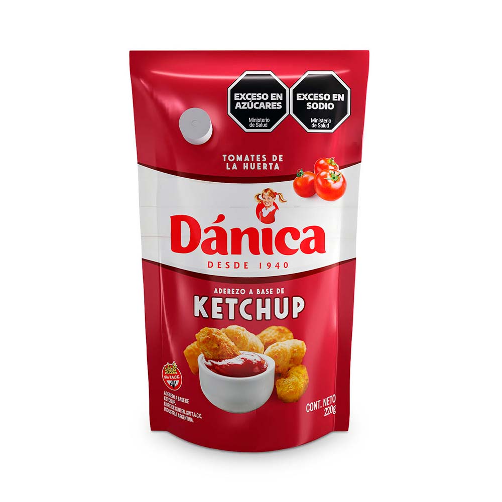 Aderezo Ketchup 220 Grs Danica