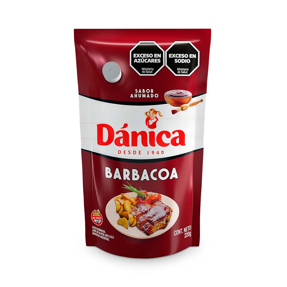 Salsa Barbacoa Sabor Ahumado 220 Grs Danica