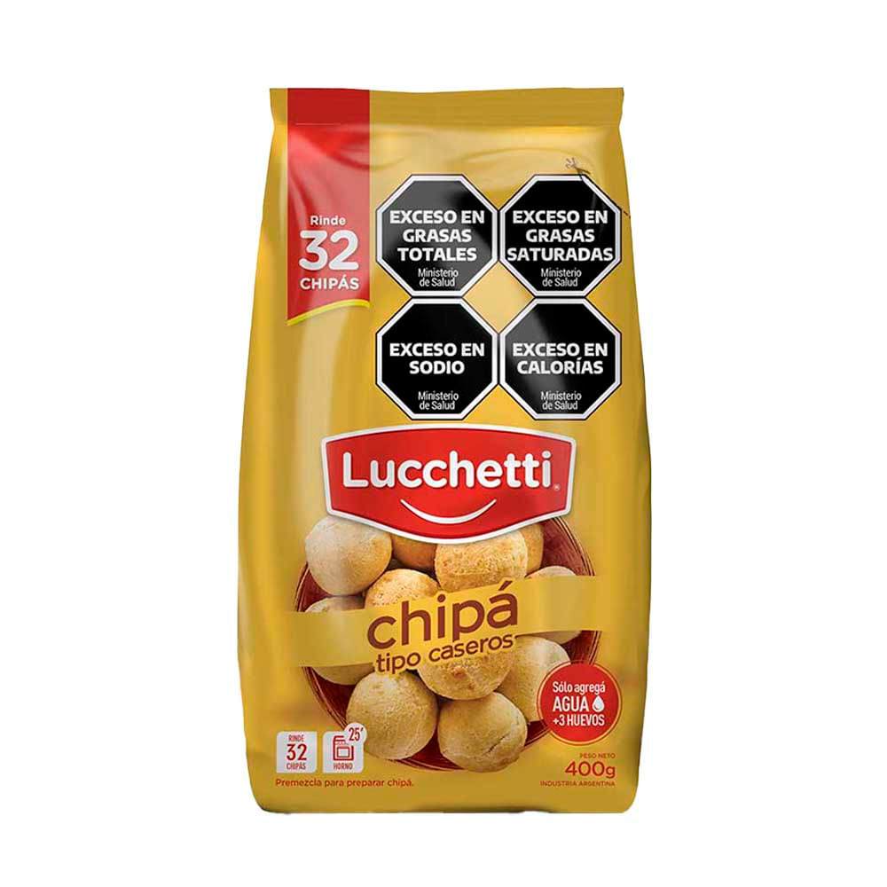Premezcla Chipá Tipo Caseros 400 Grs Lucchetti