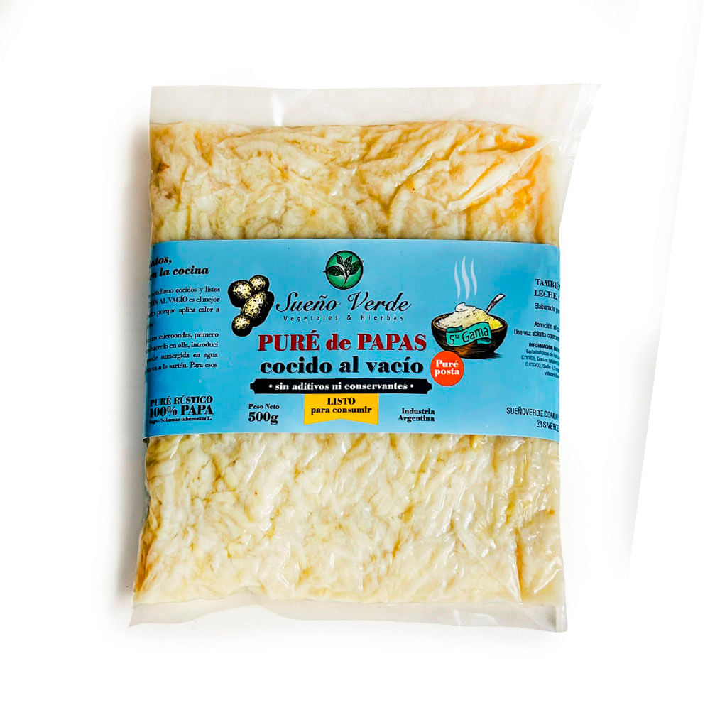 Puré de Papas 500 Grs Sueño Verde