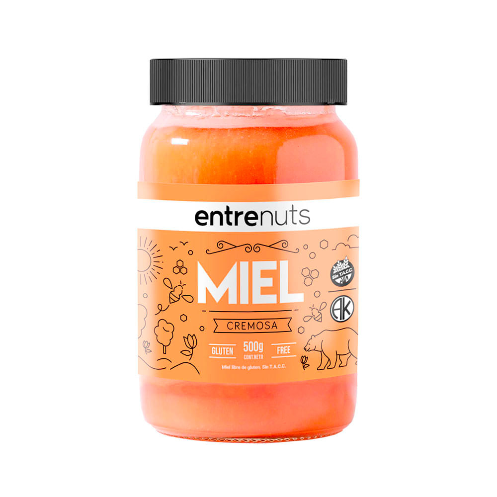 Miel Cremosa 500 Grs Entrenuts