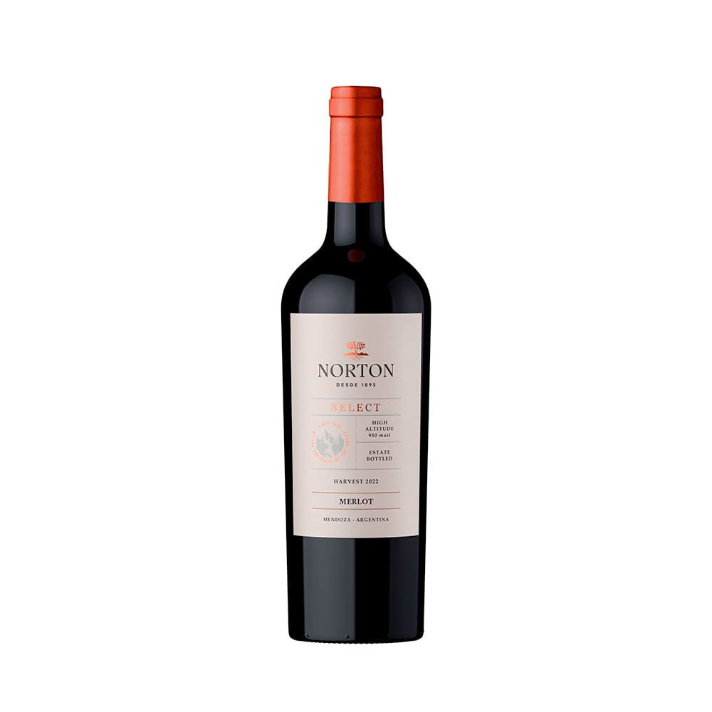 Vino Norton Select Merlot 750 Ml
