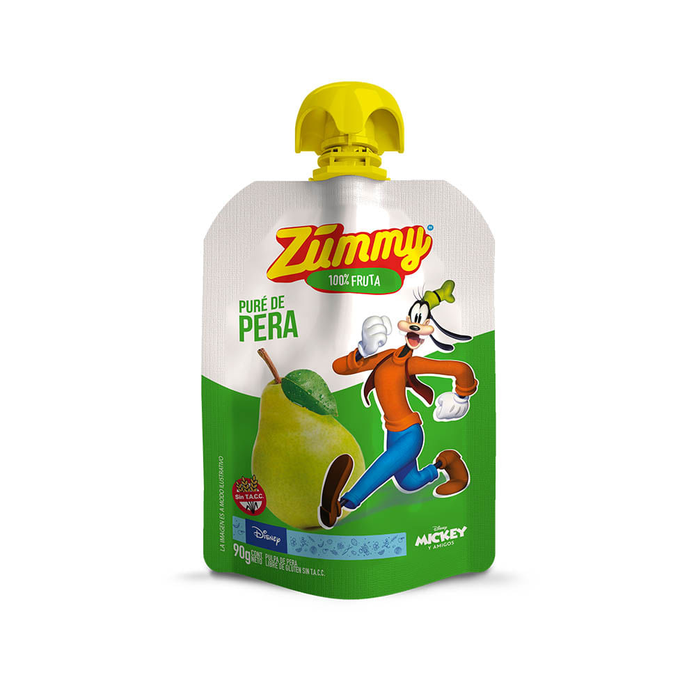 Puré Sabor Pera 90 Grs Zummy