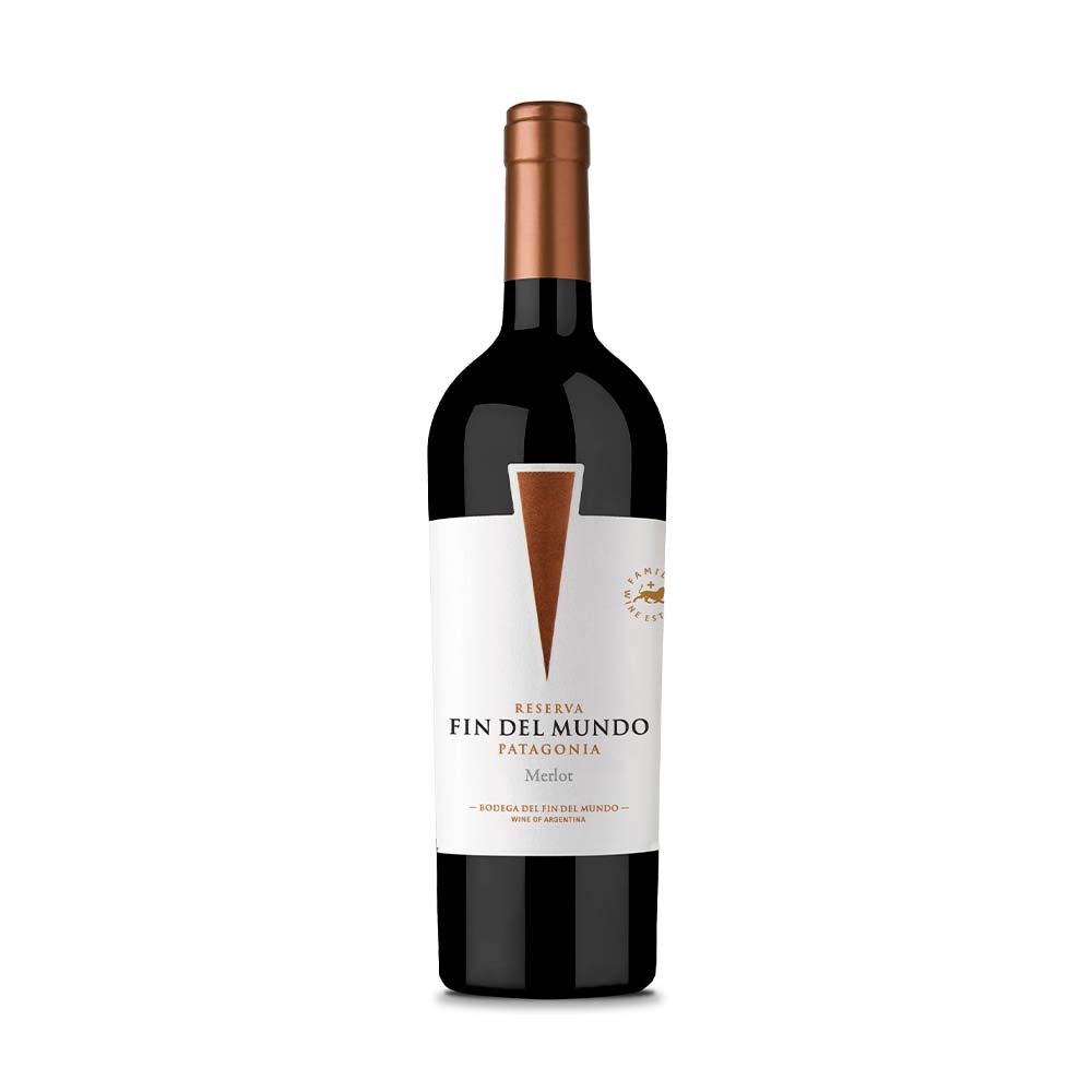 Vino Del Fin Del Mundo Merlot Bot 750 Cc.
