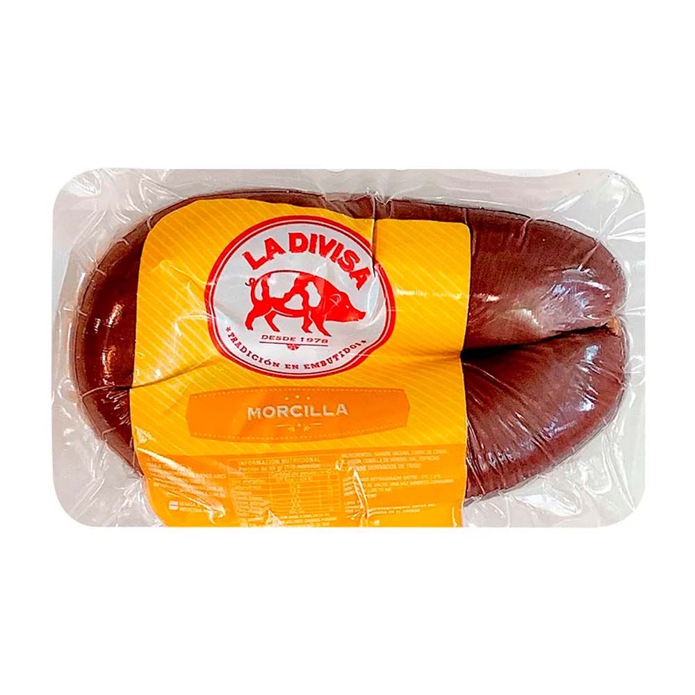 Morcilla Rosca Al Vacio X400 Grs.-la Divisa