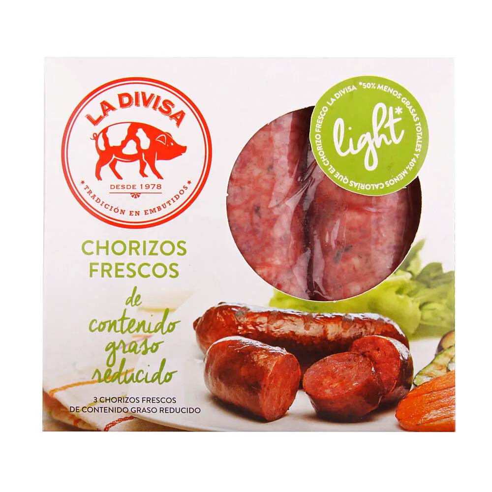 Chorizo Light Al Vacio X400 Grs - La Divisa