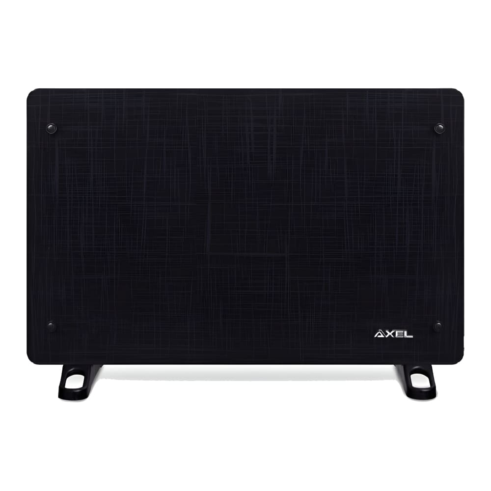 Calefactor Por ConveccióN Vidrio 2000 W Ax-Vitrocalefactor Negro Axel