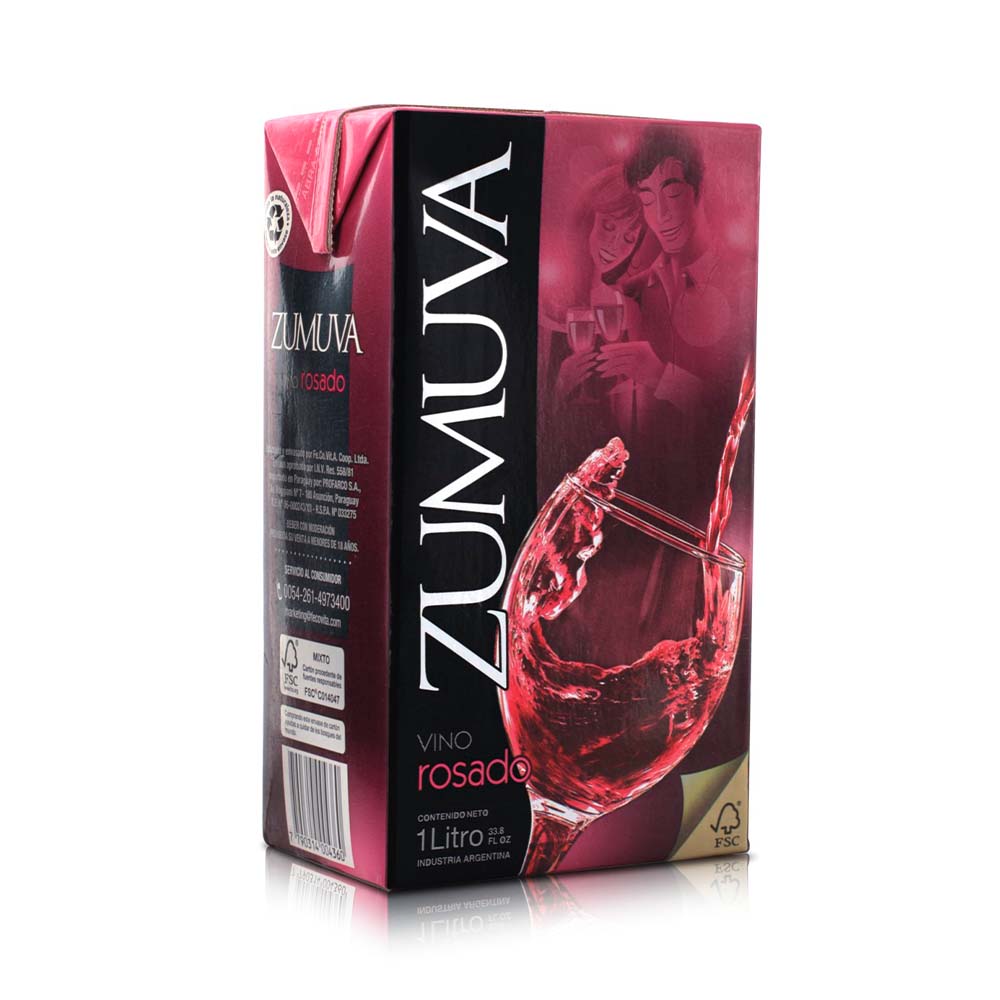 Vino Zumuva Rosado 1 L